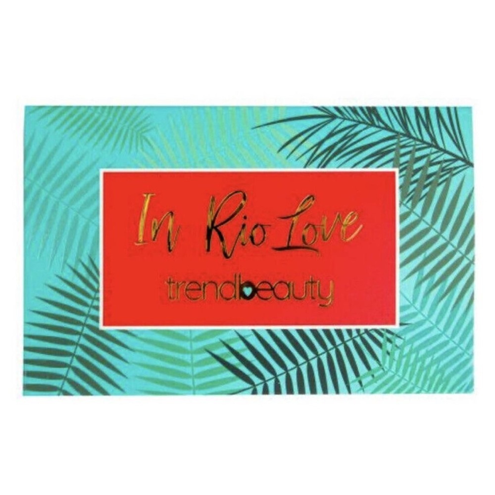 Trend Beauty In Rio Love Palette full size eyeshadow 15 shades !!!!